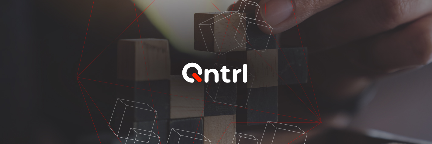 Image of process representation with Qntrl logo